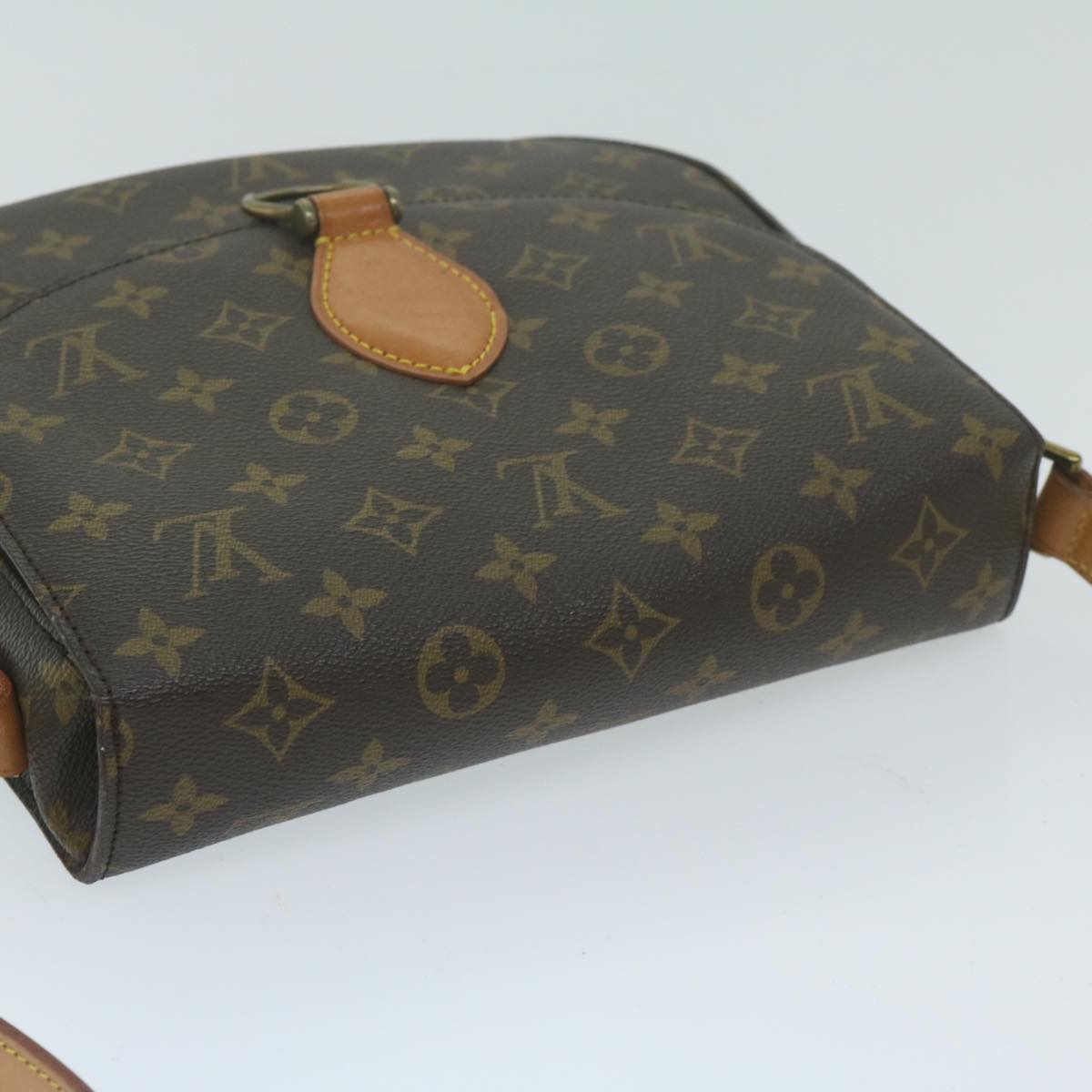 LOUIS VUITTON Monogram Saint Cloud GM Shoulder Bag M51242 LV Auth yk10146