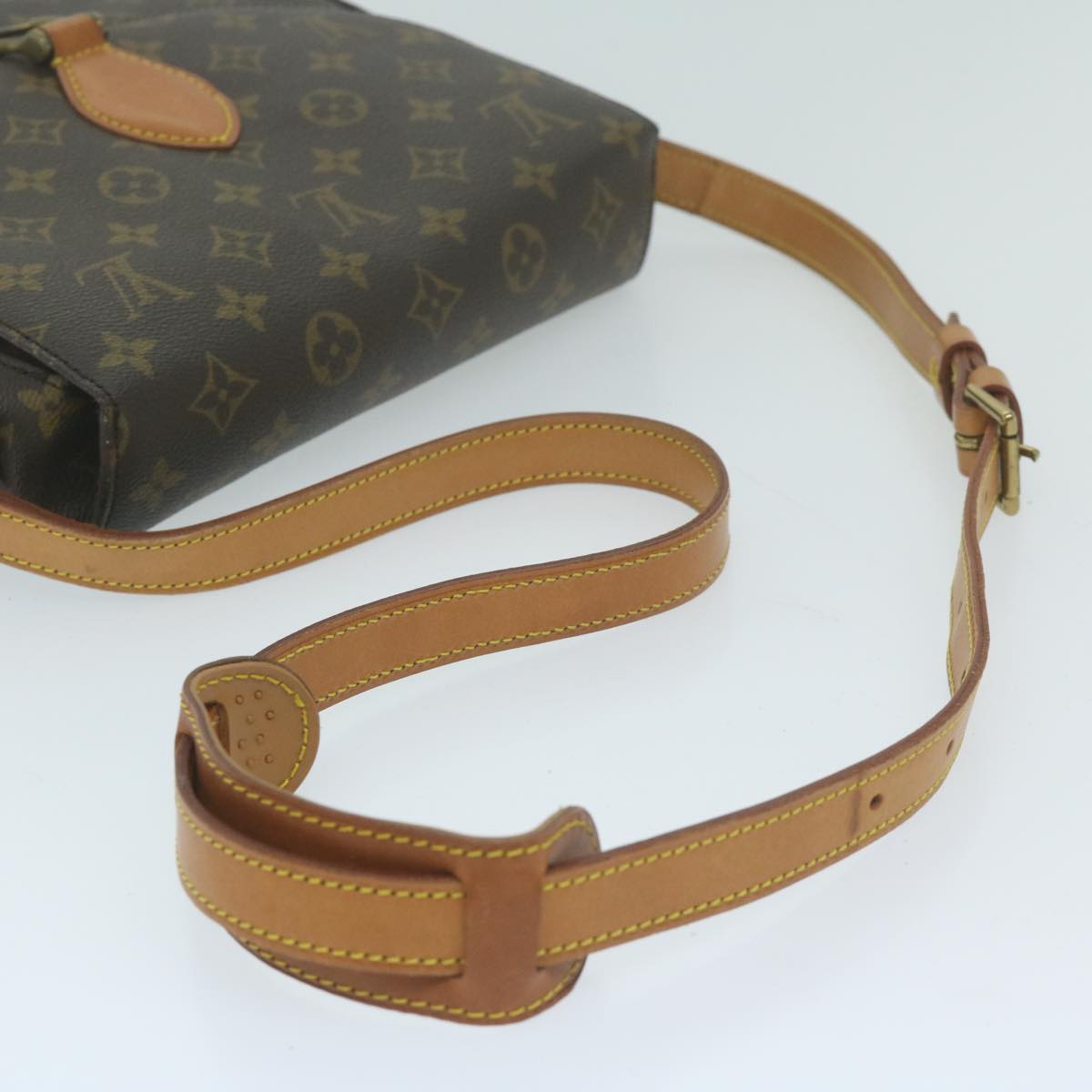 LOUIS VUITTON Monogram Saint Cloud GM Shoulder Bag M51242 LV Auth yk10146