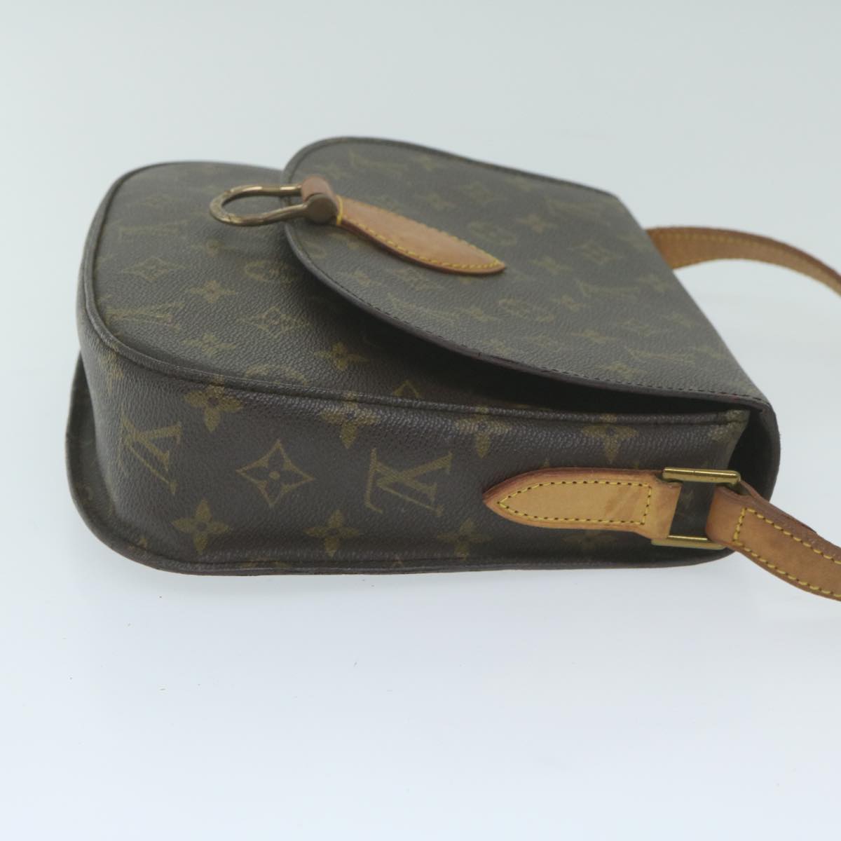 LOUIS VUITTON Monogram Saint Cloud GM Shoulder Bag M51242 LV Auth yk10154