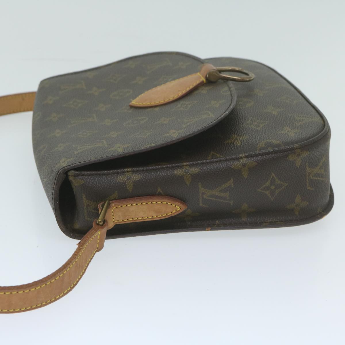 LOUIS VUITTON Monogram Saint Cloud GM Shoulder Bag M51242 LV Auth yk10154