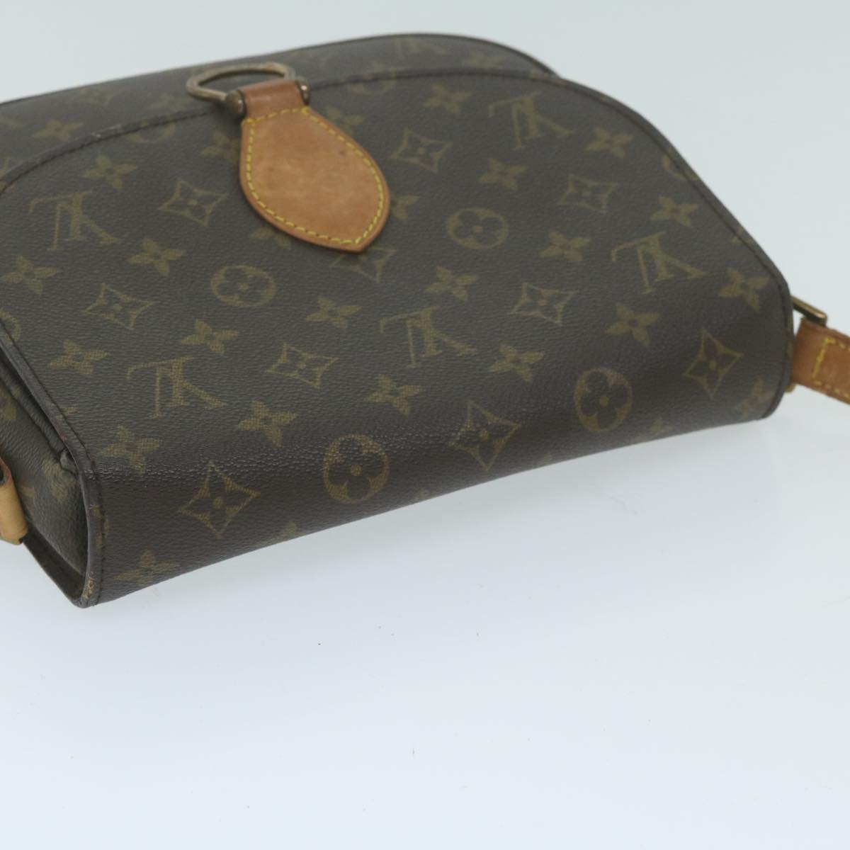 LOUIS VUITTON Monogram Saint Cloud GM Shoulder Bag M51242 LV Auth yk10154