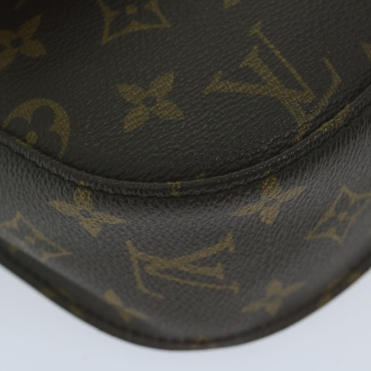 LOUIS VUITTON Monogram Saint Cloud GM Shoulder Bag M51242 LV Auth yk10155