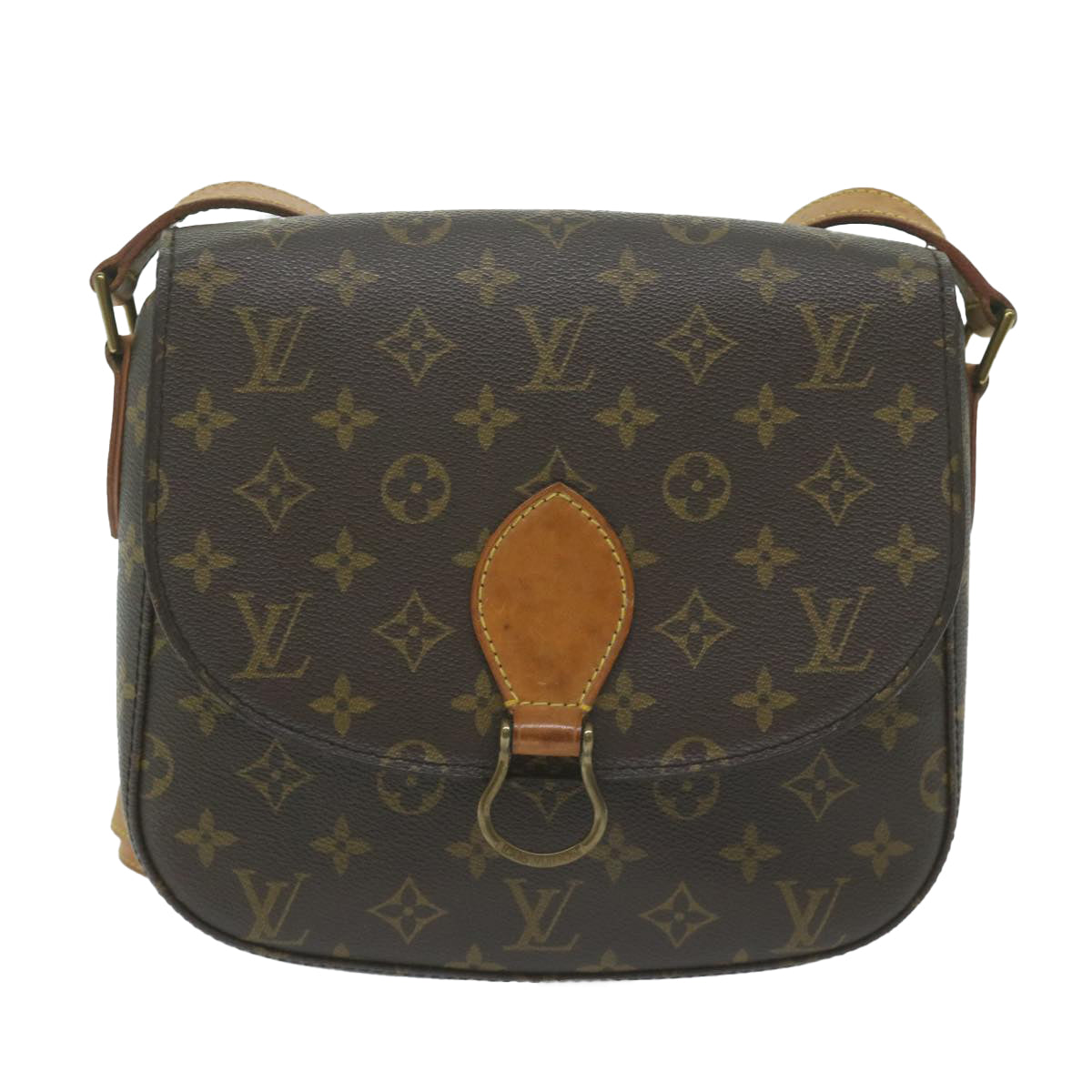 LOUIS VUITTON Monogram Saint Cloud GM Shoulder Bag M51242 LV Auth yk10155