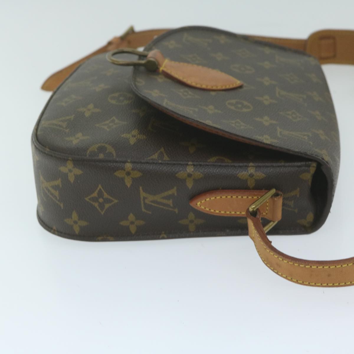 LOUIS VUITTON Monogram Saint Cloud GM Shoulder Bag M51242 LV Auth yk10155