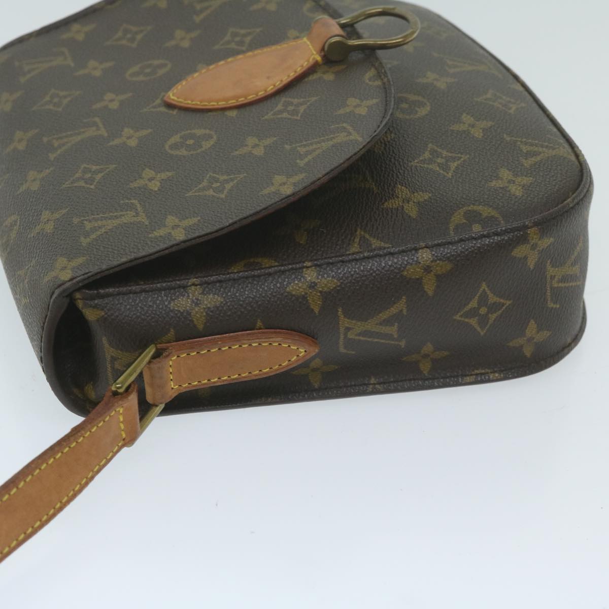 LOUIS VUITTON Monogram Saint Cloud GM Shoulder Bag M51242 LV Auth yk10155