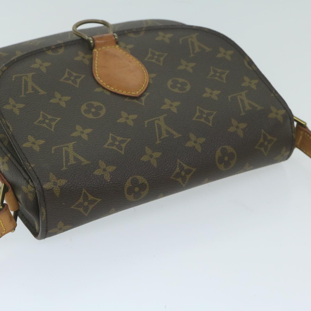 LOUIS VUITTON Monogram Saint Cloud GM Shoulder Bag M51242 LV Auth yk10155