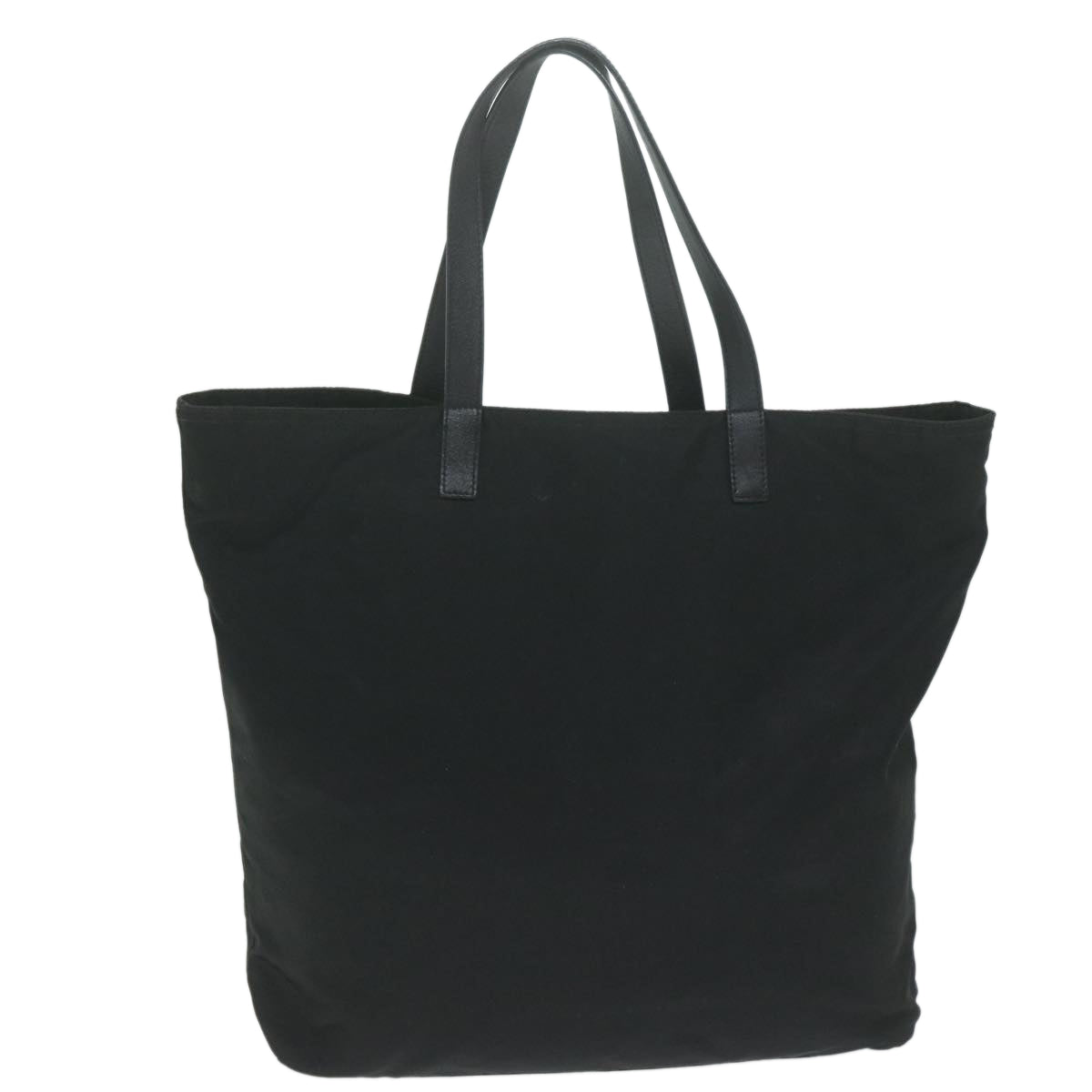 PRADA Tote Bag Nylon Black Auth yk10178 - 0