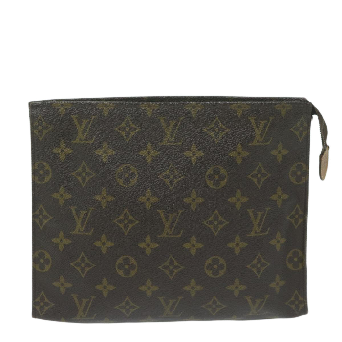 LOUIS VUITTON Monogram Poche Toilette 26 Pouch M47542 LV Auth yk10192