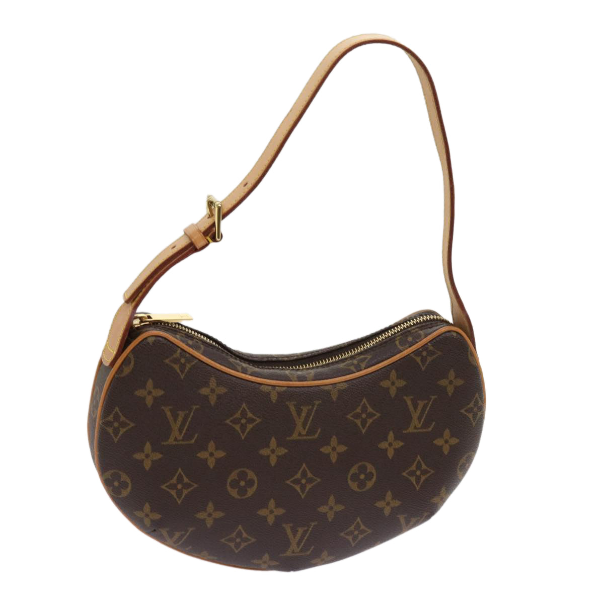 LOUIS VUITTON Monogram Pochette Croissant Shoulder Bag M51510 LV Auth yk10193A