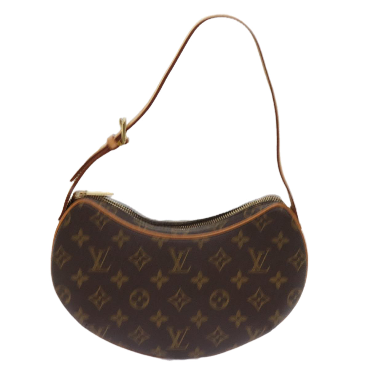 LOUIS VUITTON Monogram Pochette Croissant Shoulder Bag M51510 LV Auth yk10193A