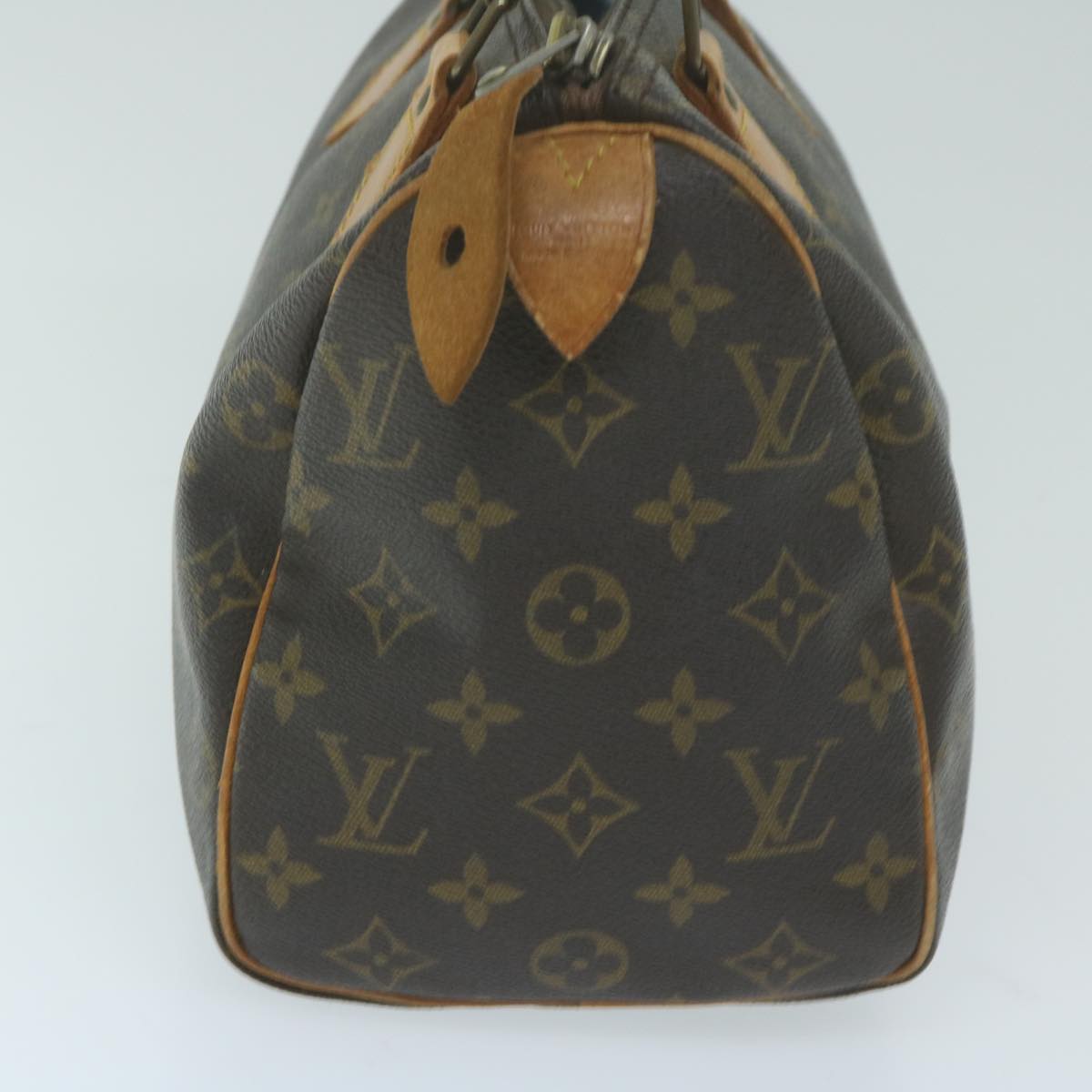 LOUIS VUITTON Monogram Speedy 25 Hand Bag M41528 LV Auth yk10203