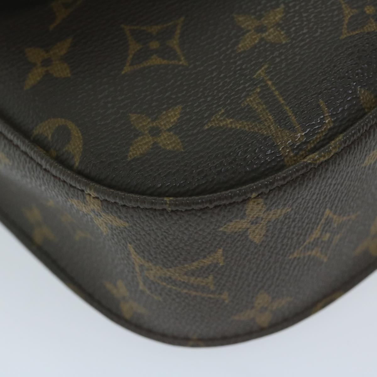 LOUIS VUITTON Monogram Saint Cloud GM Shoulder Bag M51242 LV Auth yk10208