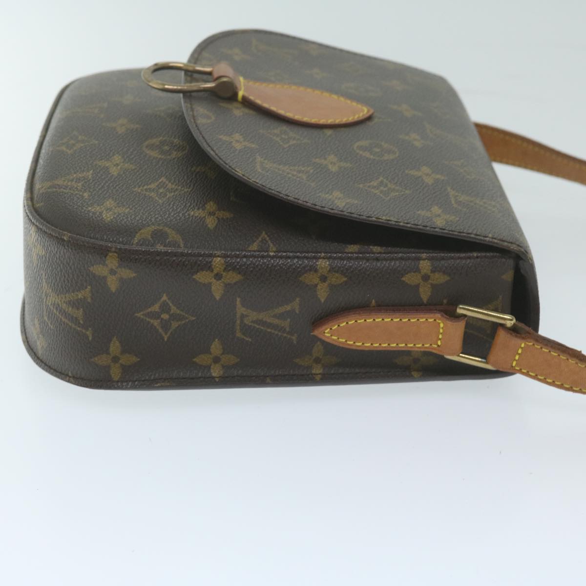 LOUIS VUITTON Monogram Saint Cloud GM Shoulder Bag M51242 LV Auth yk10208