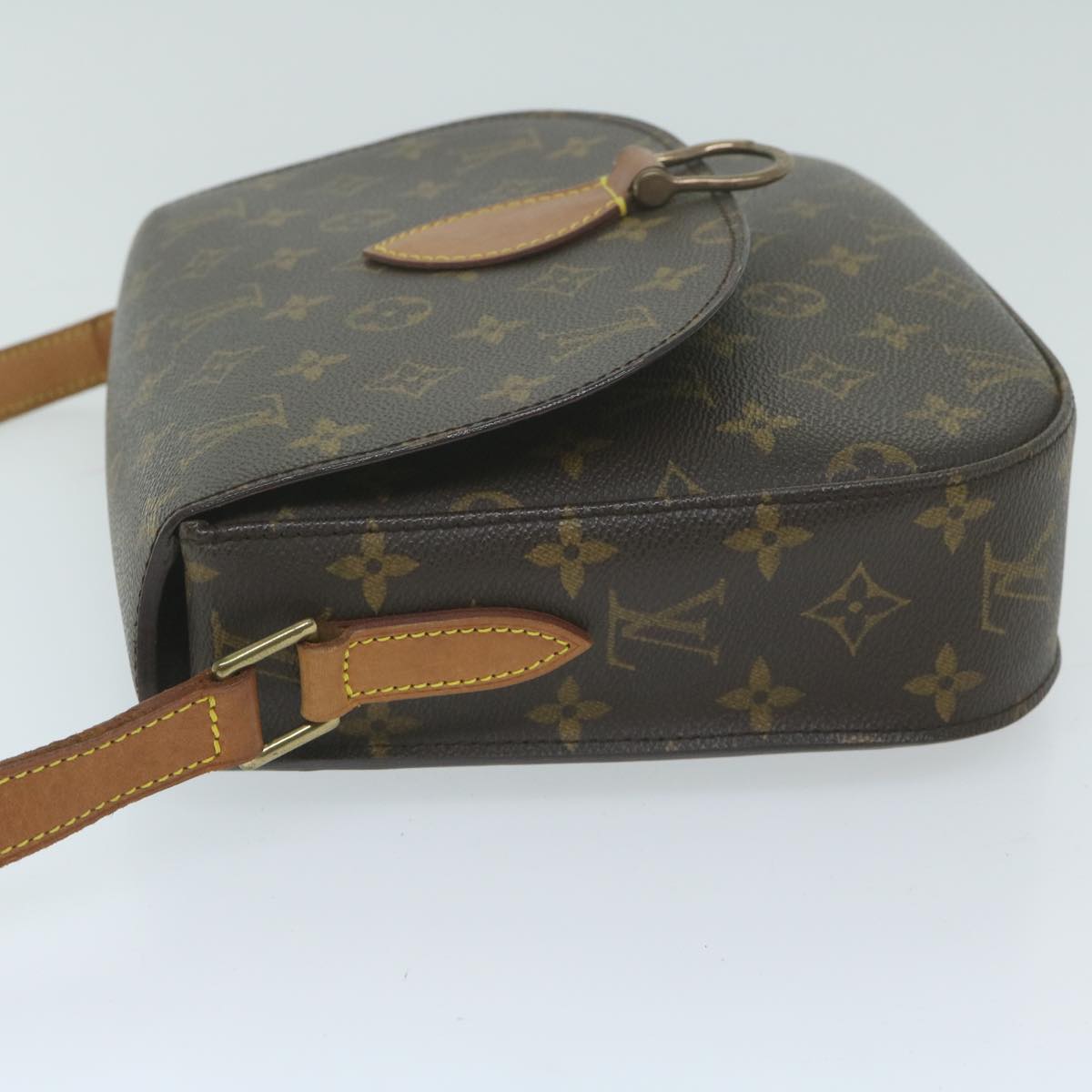 LOUIS VUITTON Monogram Saint Cloud GM Shoulder Bag M51242 LV Auth yk10208