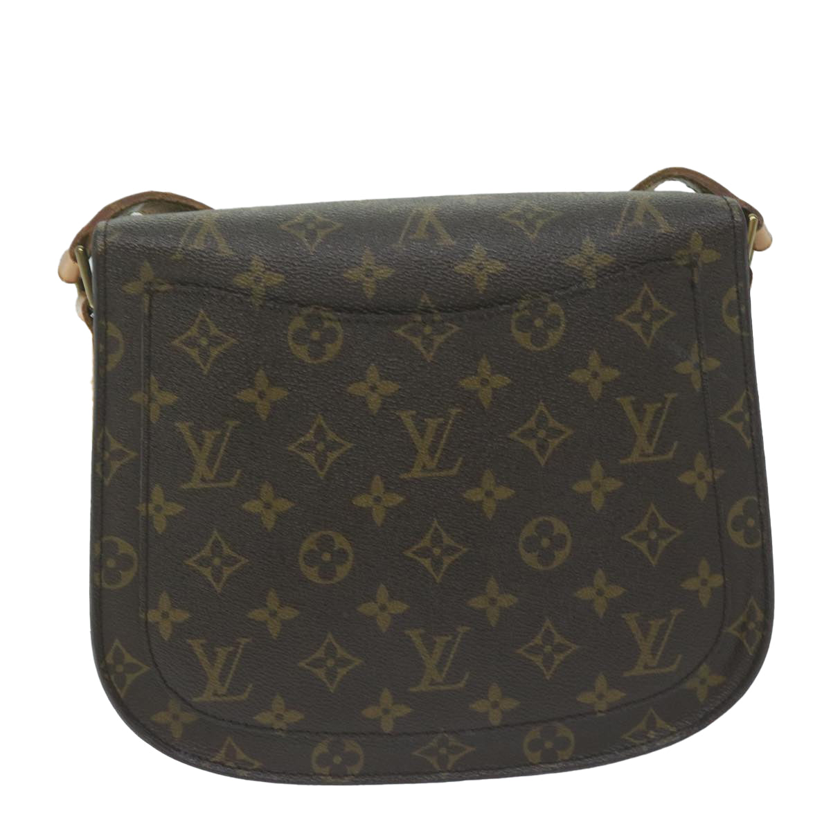 LOUIS VUITTON Monogram Saint Cloud GM Shoulder Bag M51242 LV Auth yk10218