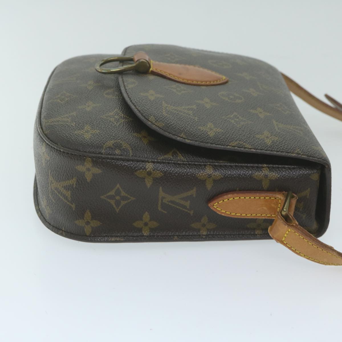 LOUIS VUITTON Monogram Saint Cloud GM Shoulder Bag M51242 LV Auth yk10218