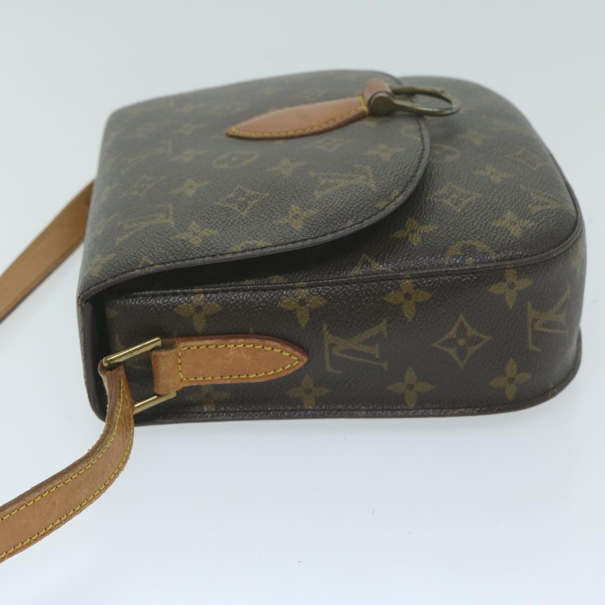 LOUIS VUITTON Monogram Saint Cloud GM Shoulder Bag M51242 LV Auth yk10218