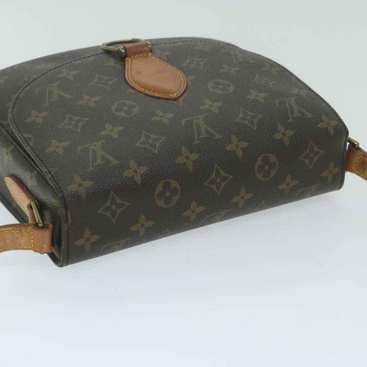 LOUIS VUITTON Monogram Saint Cloud GM Shoulder Bag M51242 LV Auth yk10218