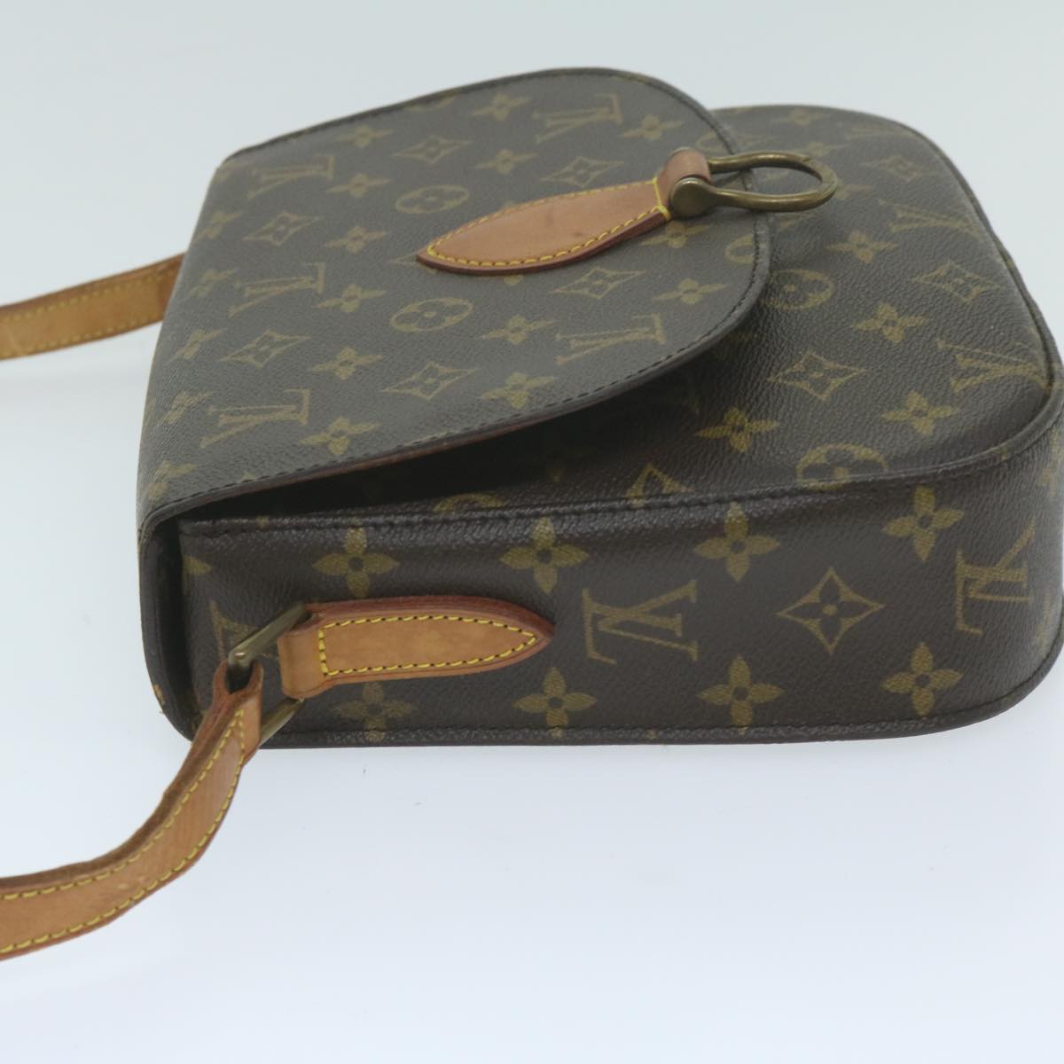 LOUIS VUITTON Monogram Saint Cloud GM Shoulder Bag M51242 LV Auth yk10225