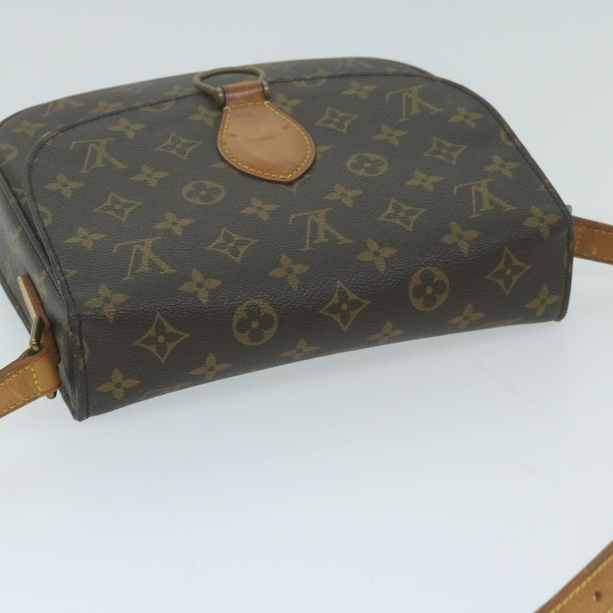 LOUIS VUITTON Monogram Saint Cloud GM Shoulder Bag M51242 LV Auth yk10225