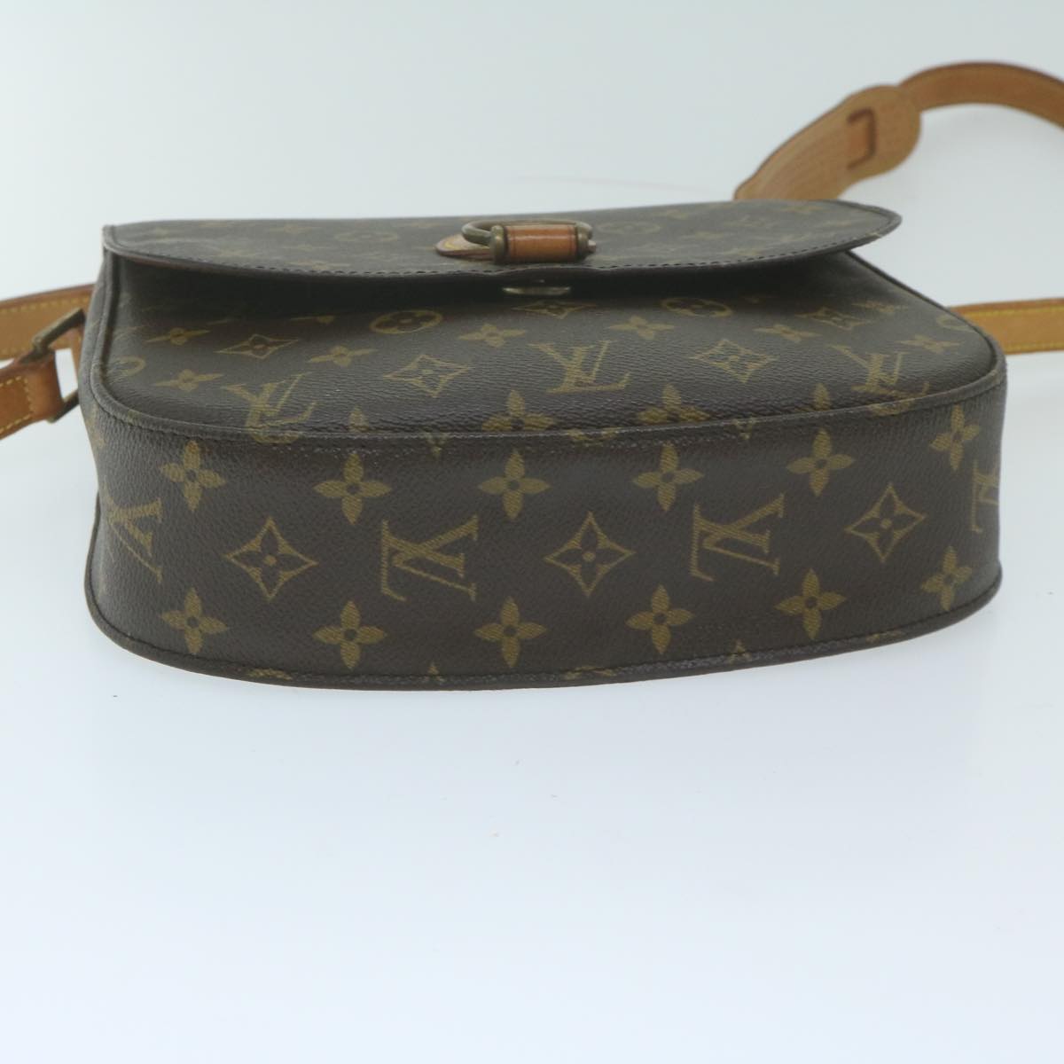 LOUIS VUITTON Monogram Saint Cloud GM Shoulder Bag M51242 LV Auth yk10225