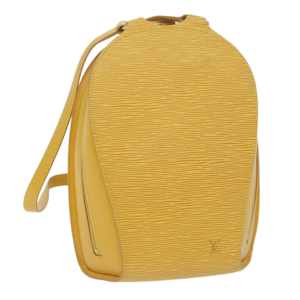 LOUIS VUITTON Epi Mabillon Backpack Yellow M52239 LV Auth yk10251