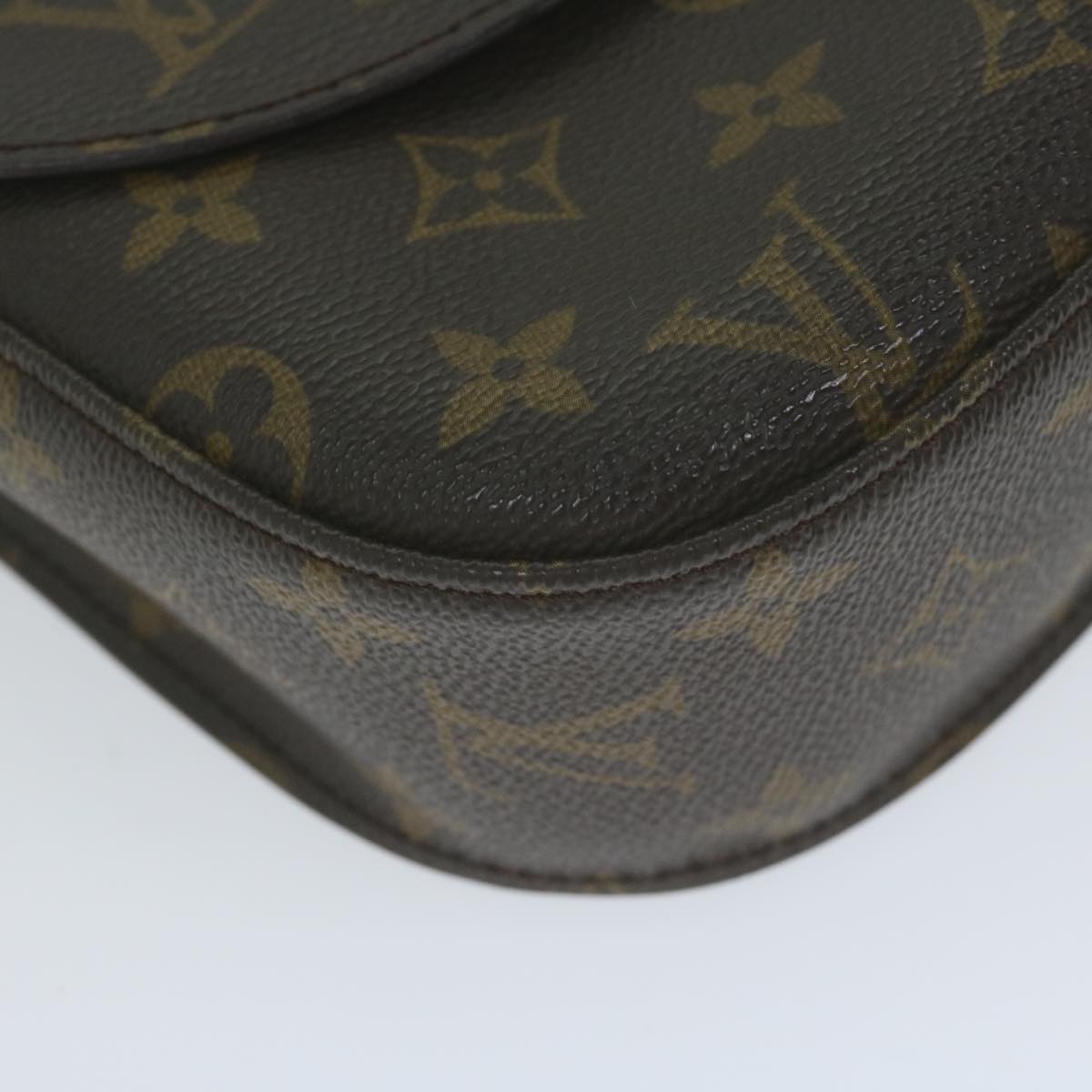 LOUIS VUITTON Monogram Saint Cloud GM Shoulder Bag M51242 LV Auth yk10256