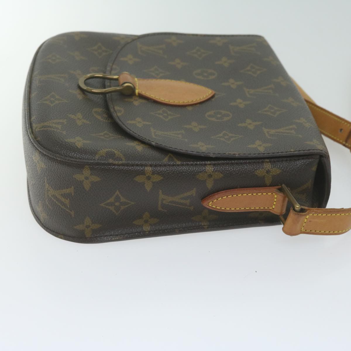 LOUIS VUITTON Monogram Saint Cloud GM Shoulder Bag M51242 LV Auth yk10256