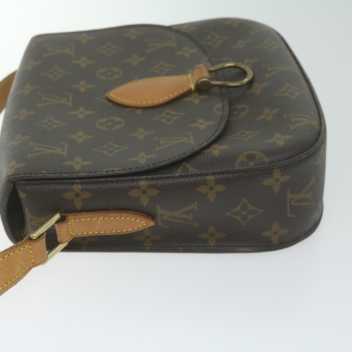 LOUIS VUITTON Monogram Saint Cloud GM Shoulder Bag M51242 LV Auth yk10256