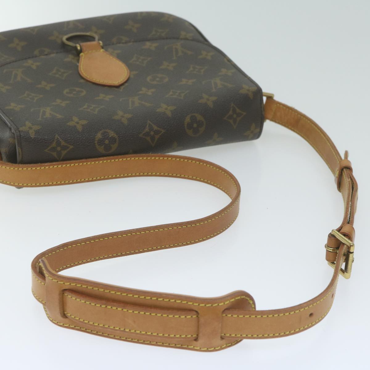 LOUIS VUITTON Monogram Saint Cloud GM Shoulder Bag M51242 LV Auth yk10256