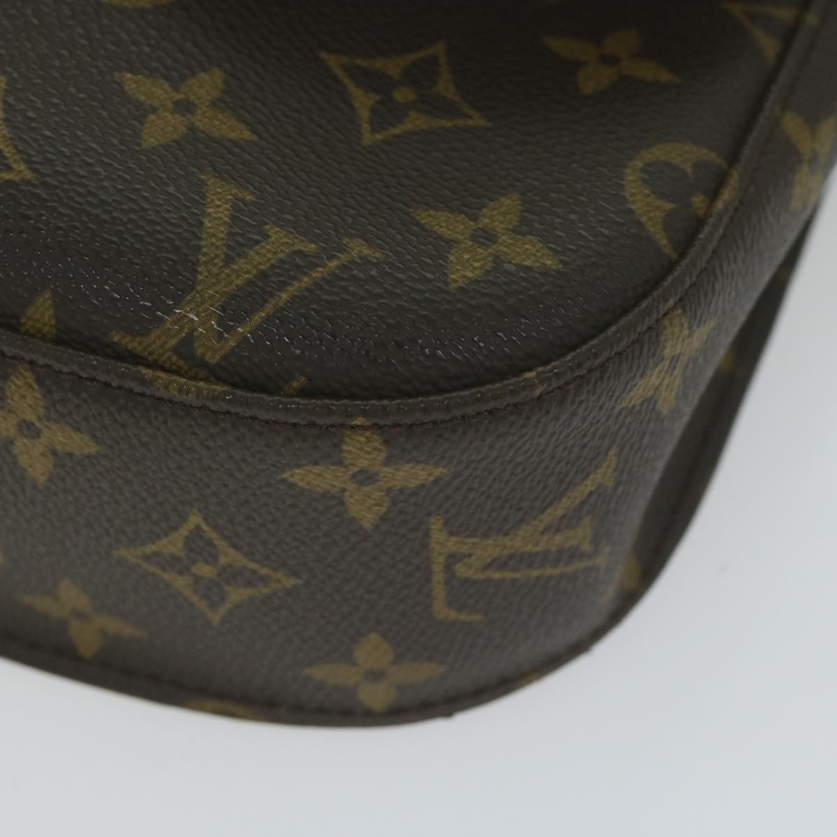 LOUIS VUITTON Monogram Saint Cloud GM Shoulder Bag M51242 LV Auth yk10290