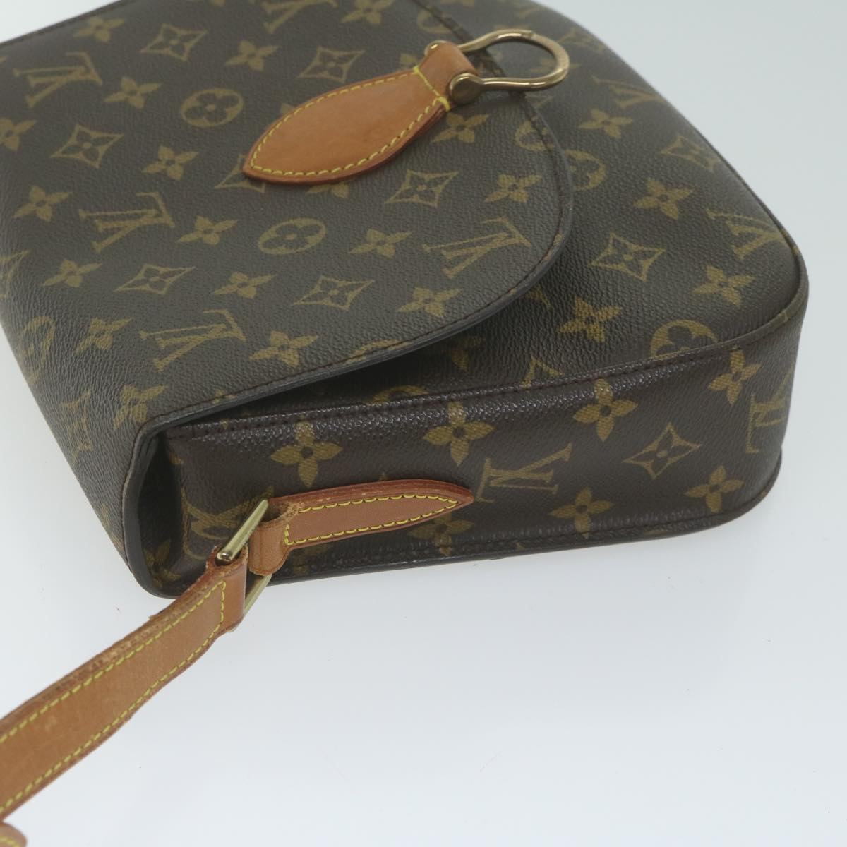 LOUIS VUITTON Monogram Saint Cloud GM Shoulder Bag M51242 LV Auth yk10290