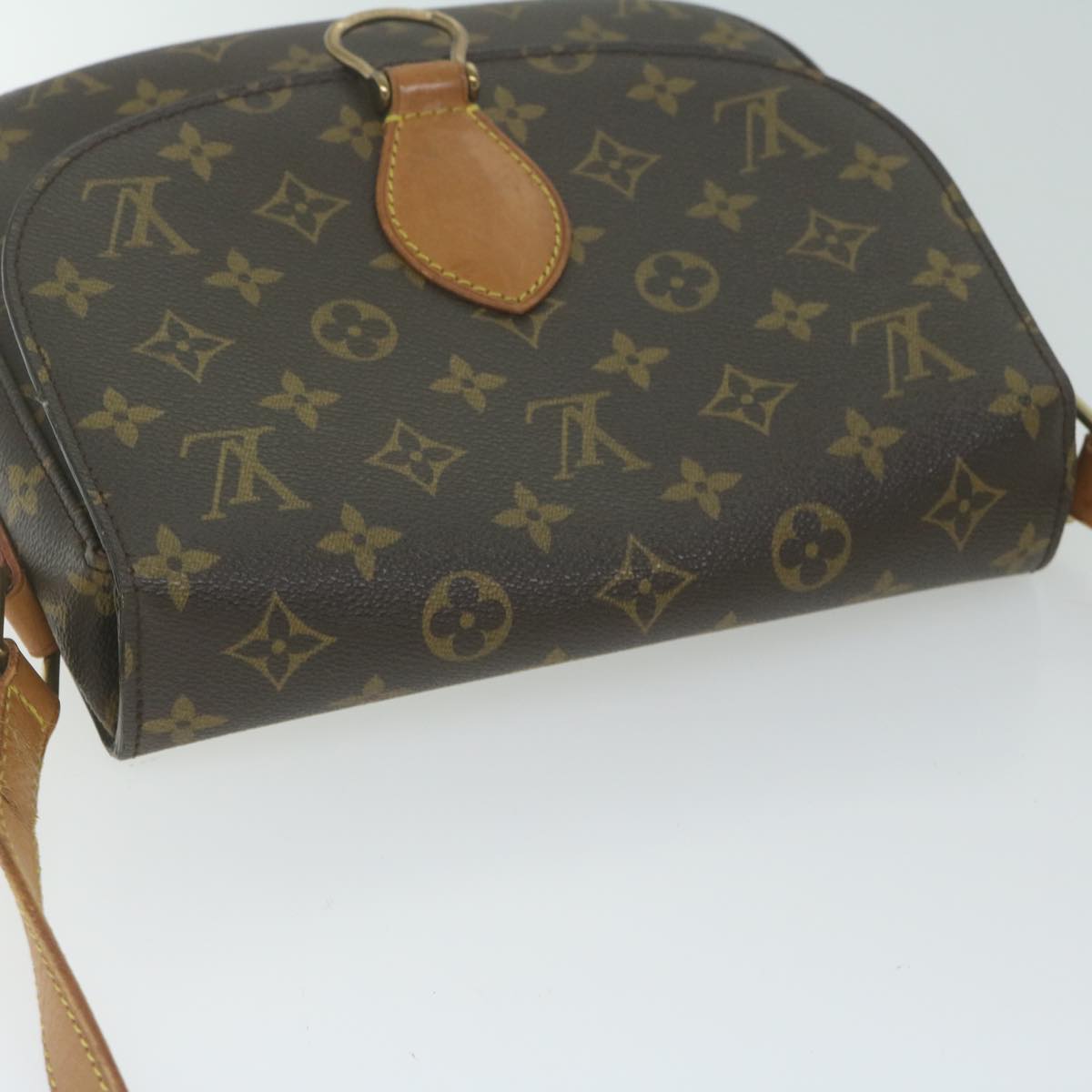 LOUIS VUITTON Monogram Saint Cloud GM Shoulder Bag M51242 LV Auth yk10290