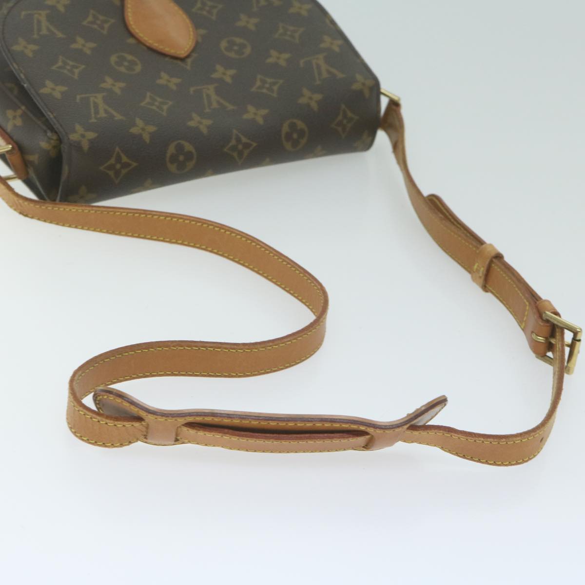 LOUIS VUITTON Monogram Saint Cloud GM Shoulder Bag M51242 LV Auth yk10290