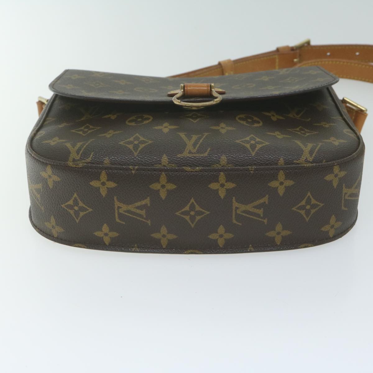 LOUIS VUITTON Monogram Saint Cloud GM Shoulder Bag M51242 LV Auth yk10290