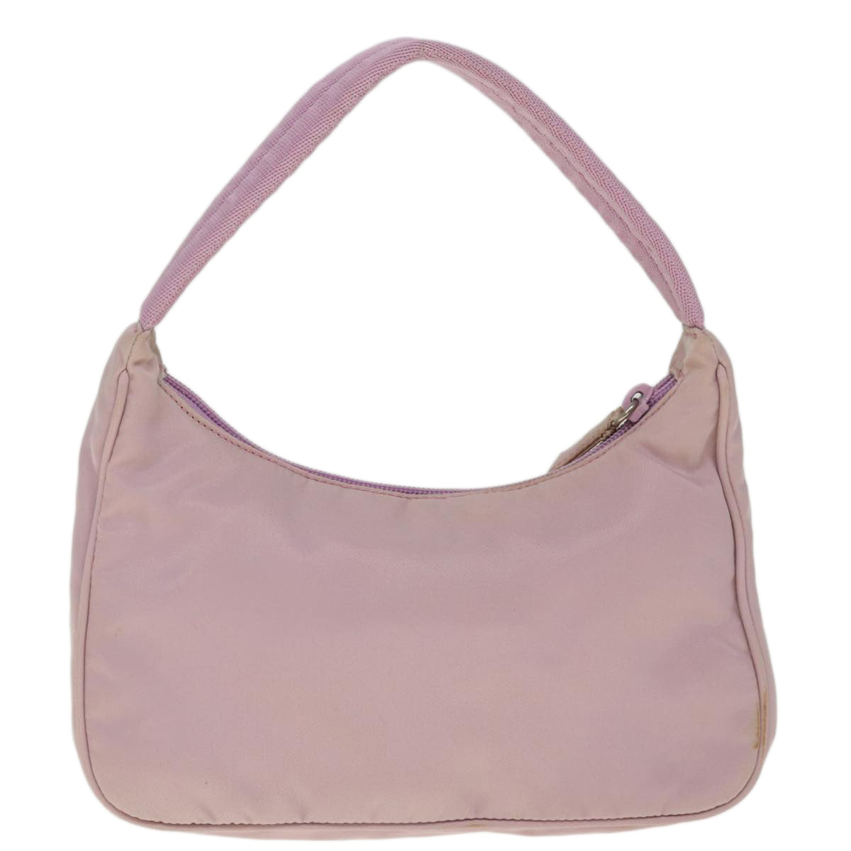 PRADA Hand Bag Nylon Pink Auth yk10304 - 0