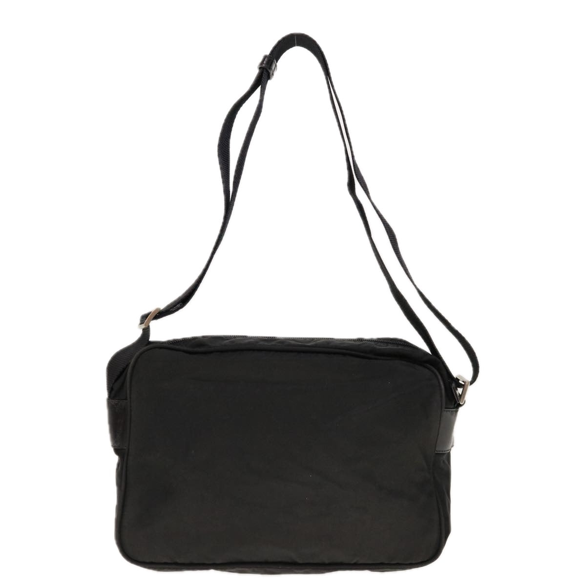 PRADA Shoulder Bag Nylon Black Auth yk10332 - 0
