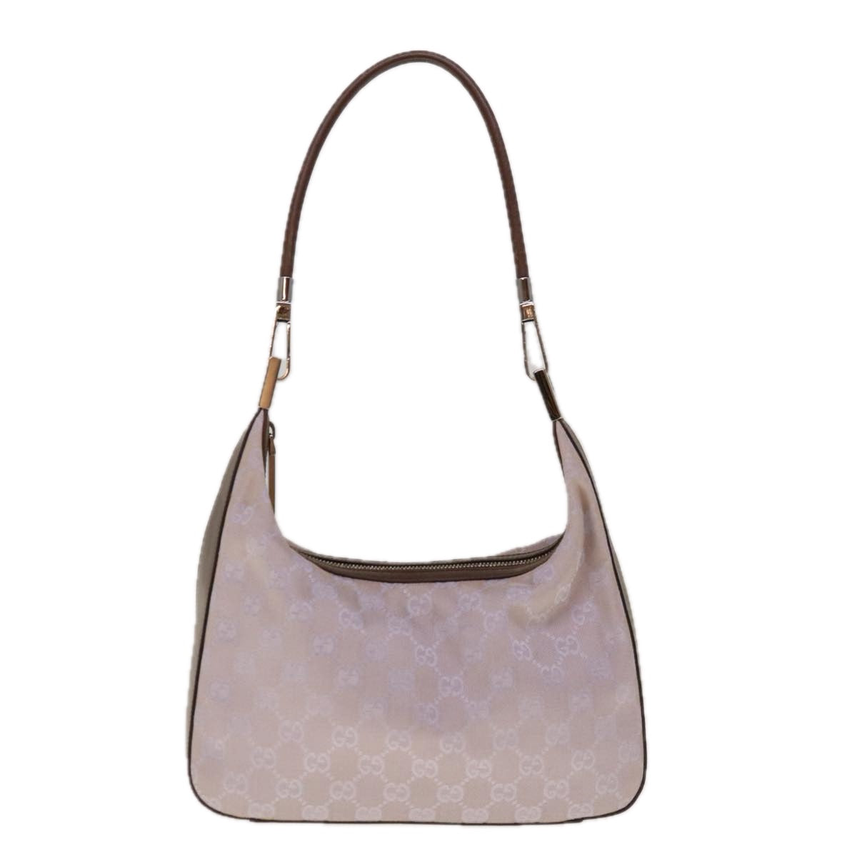 GUCCI GG Canvas Shoulder Bag Purple 01233 Auth yk10341