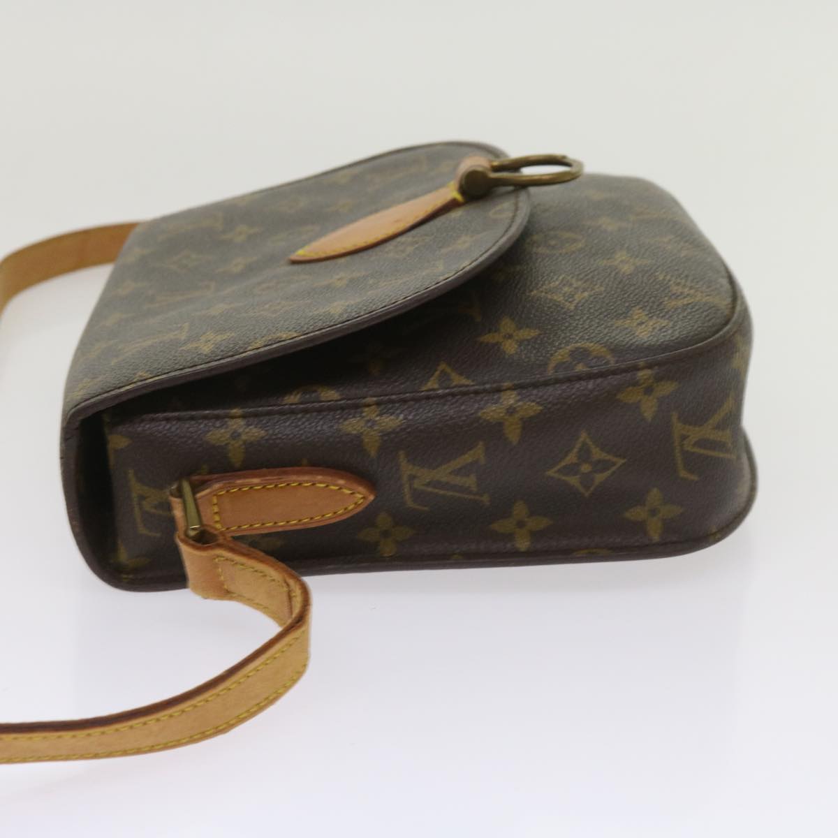 LOUIS VUITTON Monogram Saint Cloud GM Shoulder Bag M51242 LV Auth yk10367