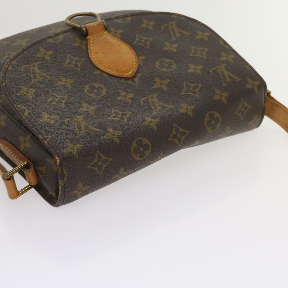 LOUIS VUITTON Monogram Saint Cloud GM Shoulder Bag M51242 LV Auth yk10367