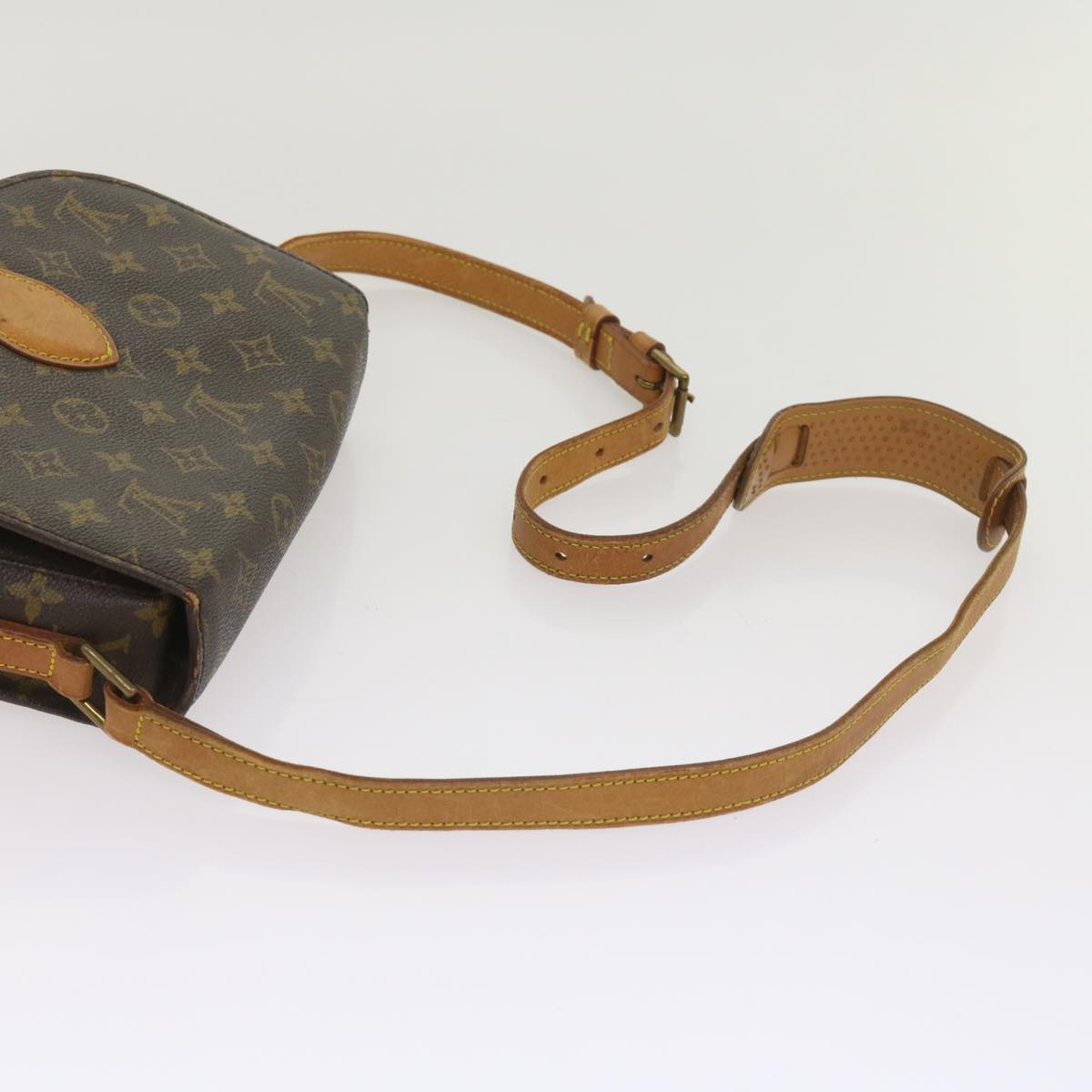 LOUIS VUITTON Monogram Saint Cloud GM Shoulder Bag M51242 LV Auth yk10367