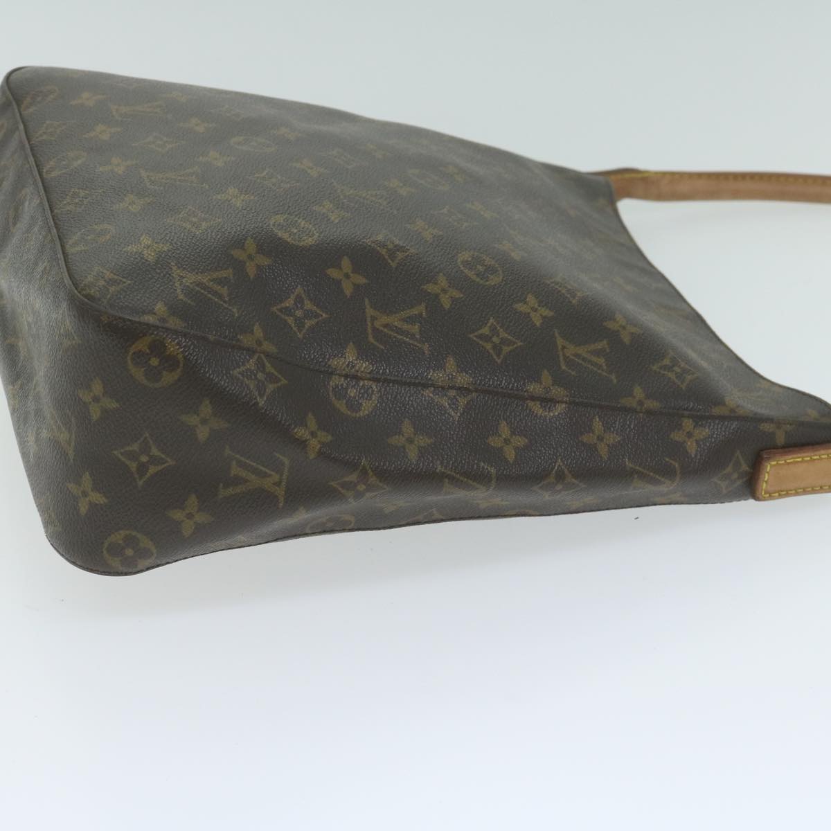 LOUIS VUITTON Monogram Looping GM Shoulder Bag M51145 LV Auth yk10373