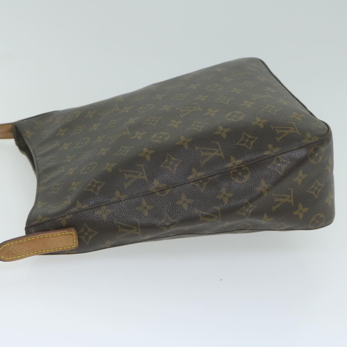 LOUIS VUITTON Monogram Looping GM Shoulder Bag M51145 LV Auth yk10373