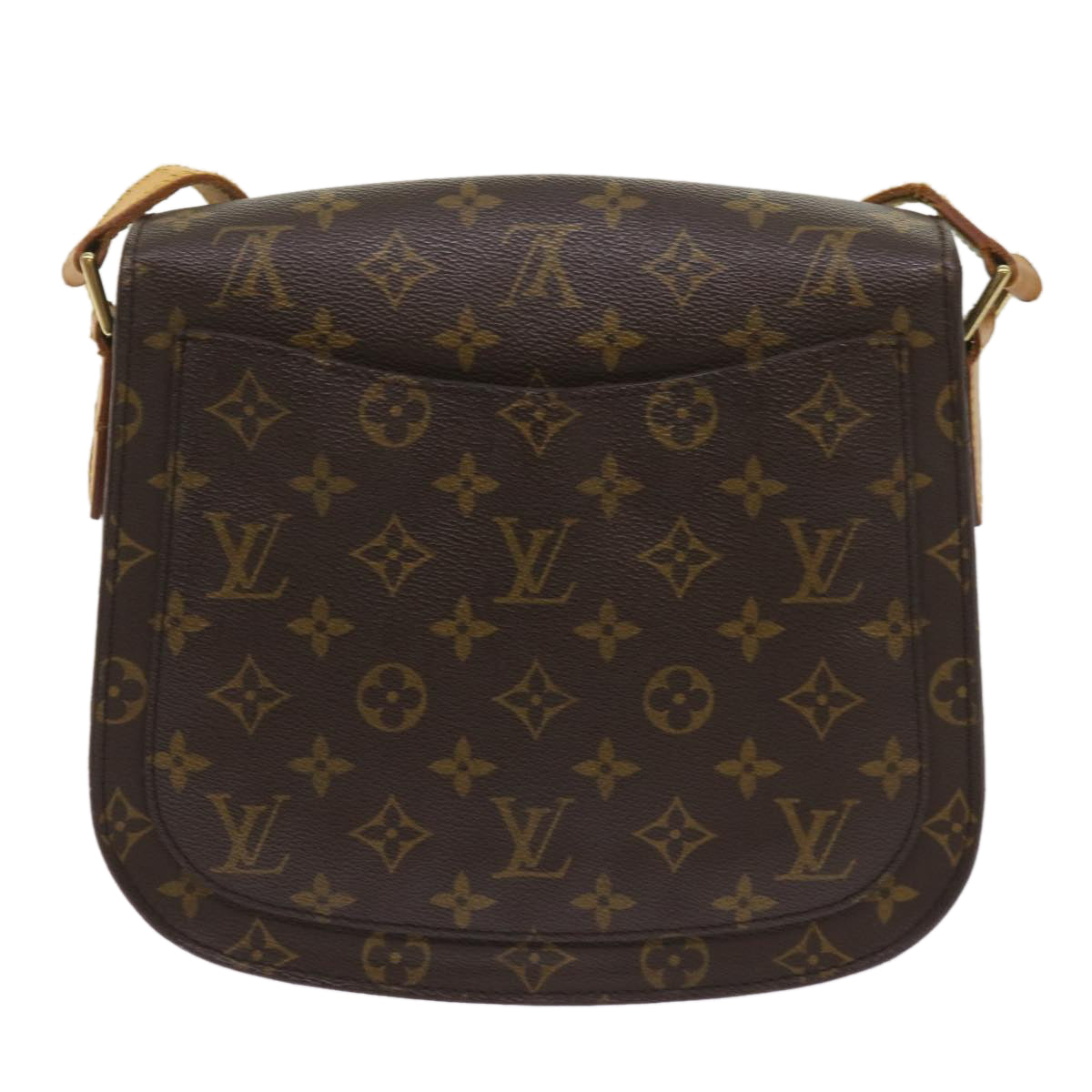 LOUIS VUITTON Monogram Saint Cloud GM Shoulder Bag M51242 LV Auth yk10374