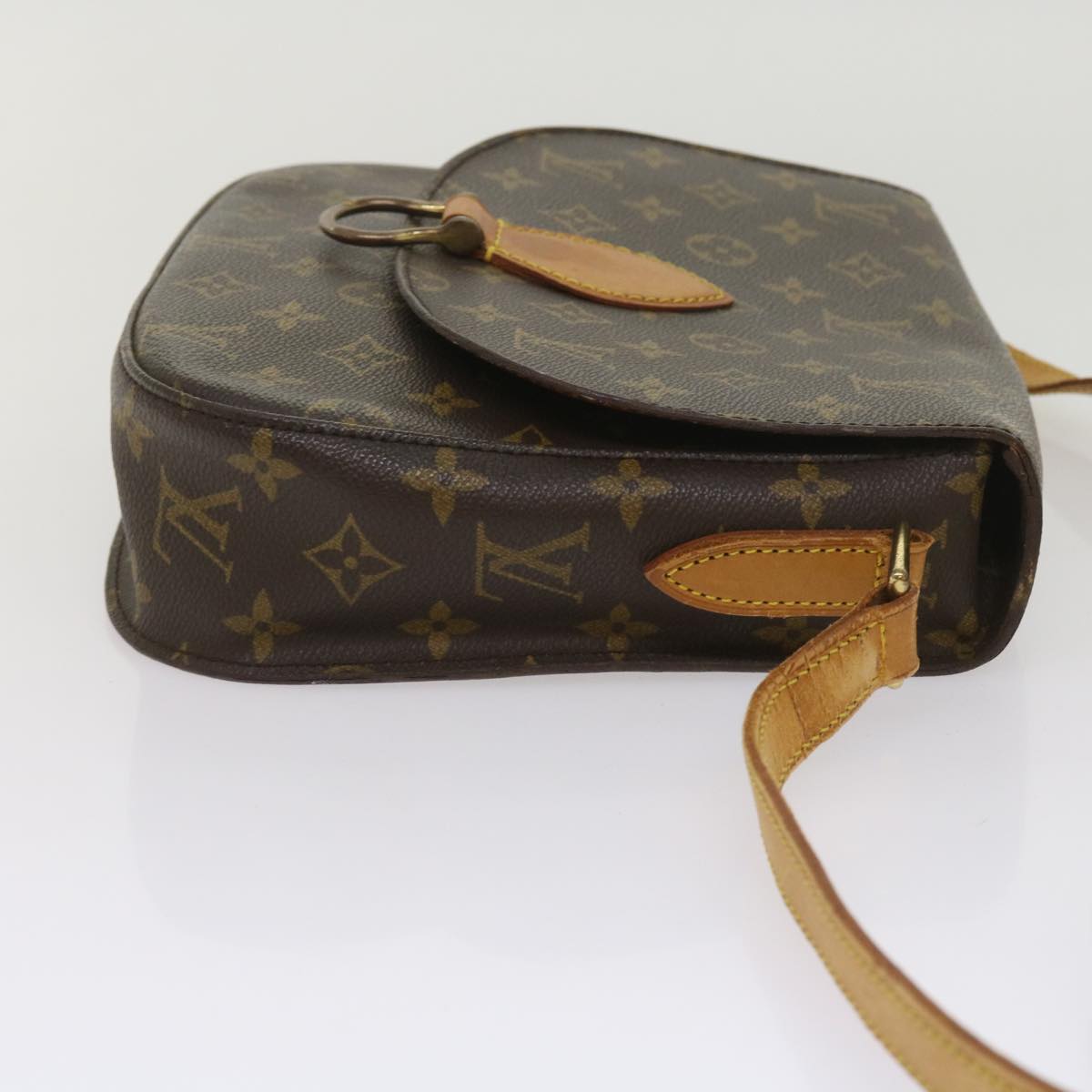 LOUIS VUITTON Monogram Saint Cloud GM Shoulder Bag M51242 LV Auth yk10374