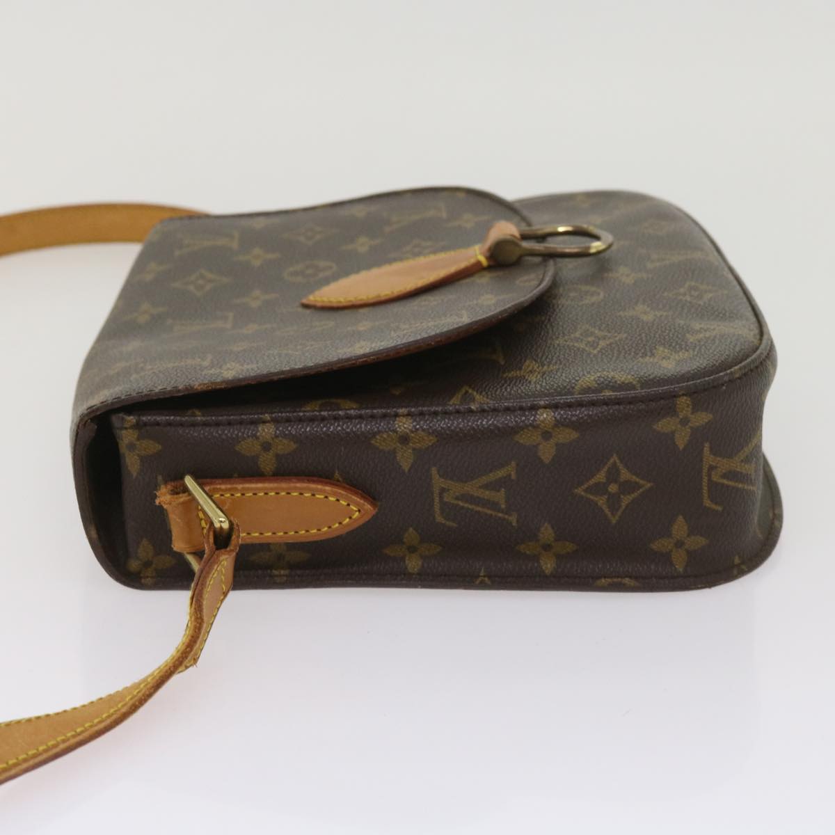 LOUIS VUITTON Monogram Saint Cloud GM Shoulder Bag M51242 LV Auth yk10374