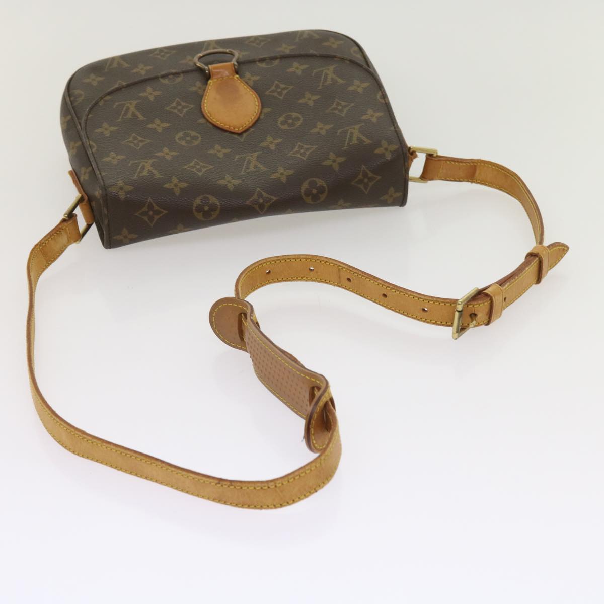 LOUIS VUITTON Monogram Saint Cloud GM Shoulder Bag M51242 LV Auth yk10374