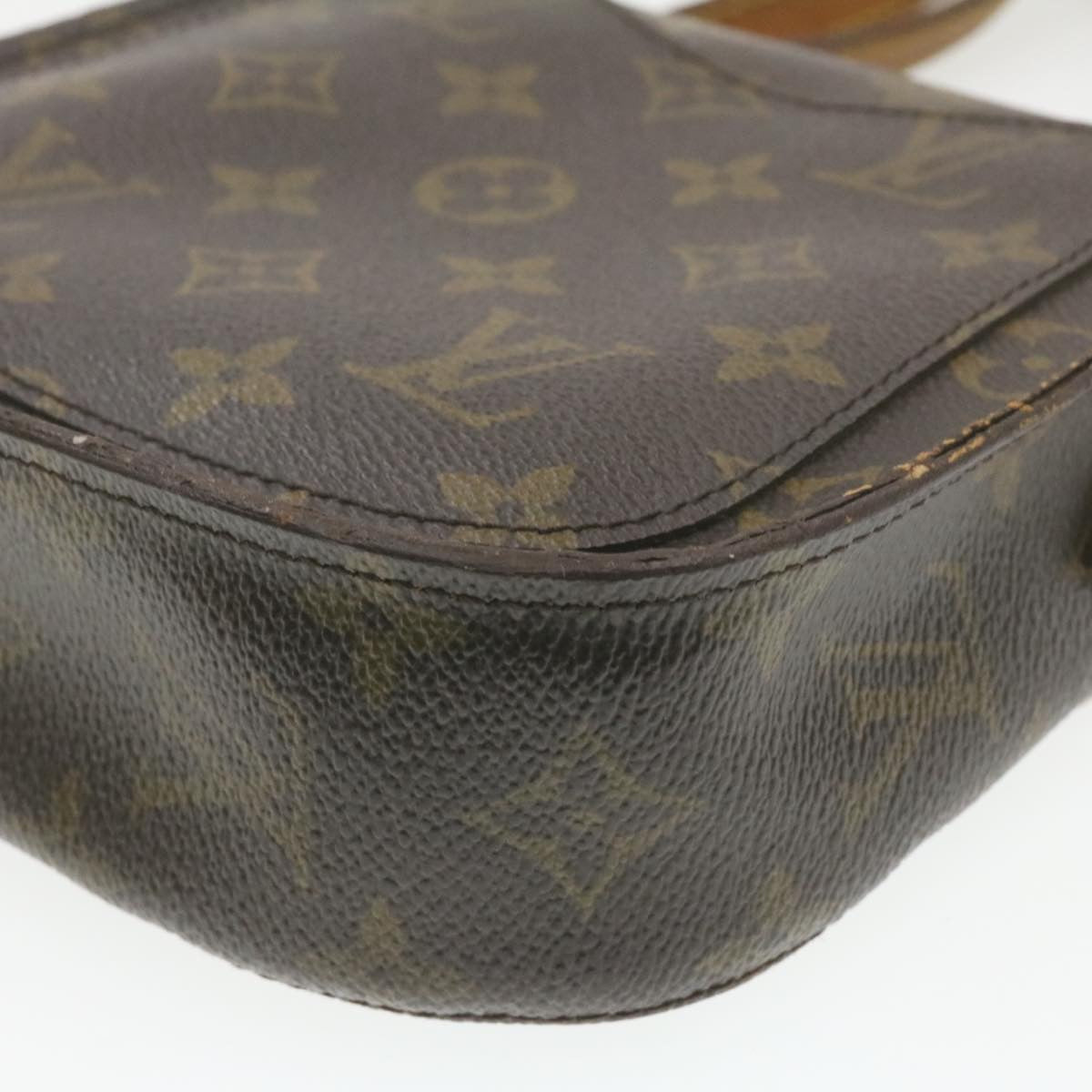 LOUIS VUITTON Monogram Saint Cloud PM Shoulder Bag M51244 LV Auth yk1067