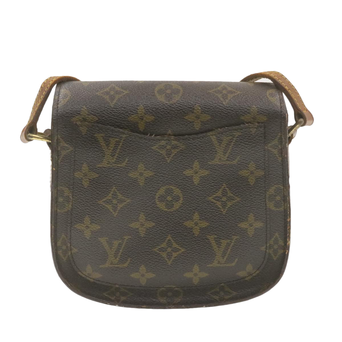 LOUIS VUITTON Monogram Saint Cloud PM Shoulder Bag M51244 LV Auth yk1067