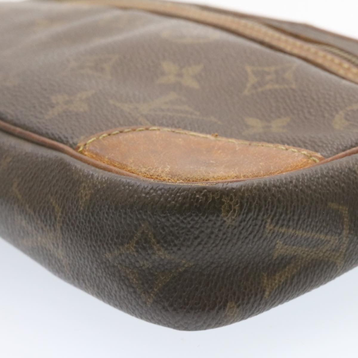 LOUIS VUITTON Monogram Marly Dragonne GM Clutch Bag M51825 LV Auth yk2016